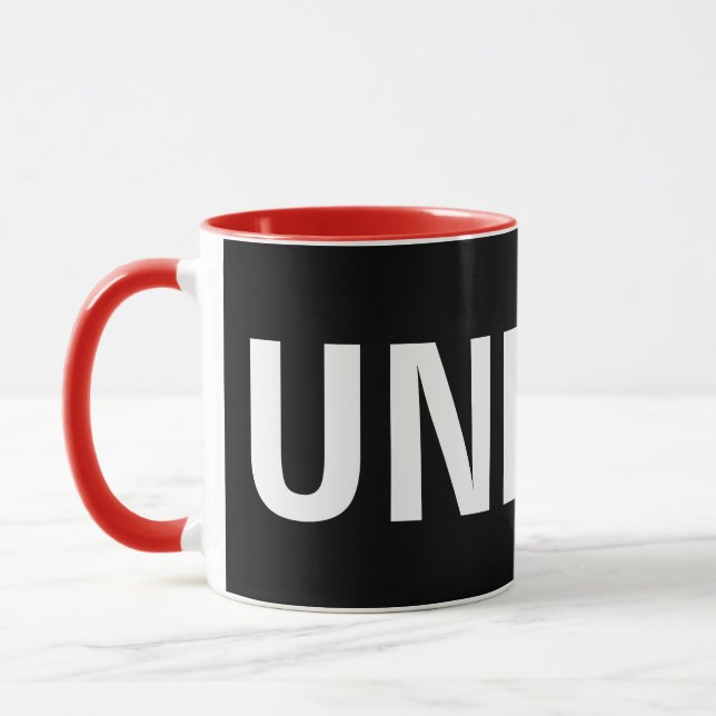Caneca Unir Democracia Política (Esquerda)