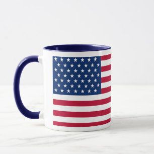 Caneca United States Flag Custom Mug - Flag of USA