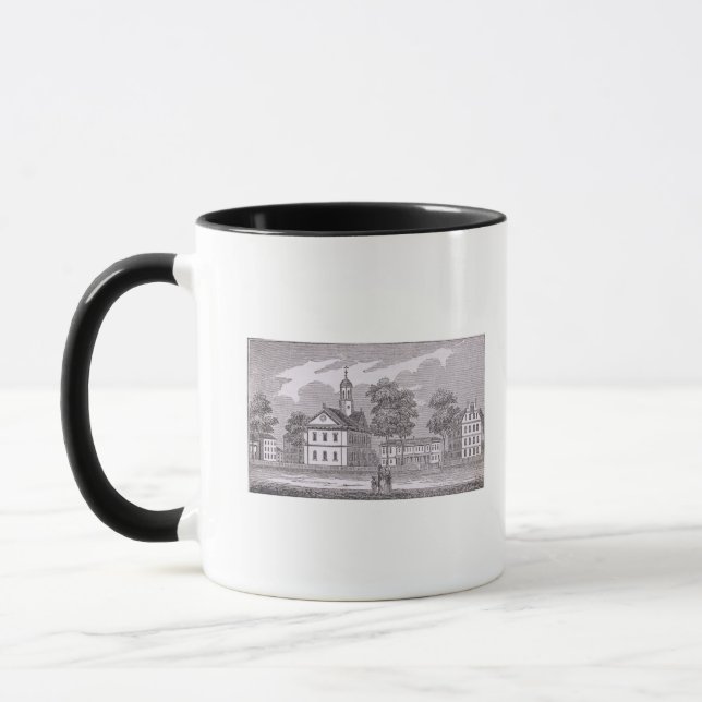 Caneca Universidade de Harvard, 'de histórico (Esquerda)