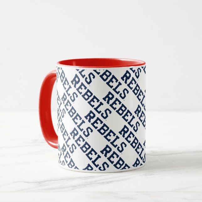 Caneca Universidade do Mississippi | Observações (Frente Esquerda)