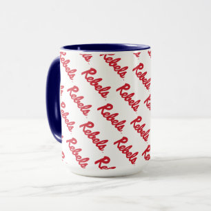Caneca Universidade do Mississippi Script Rebels