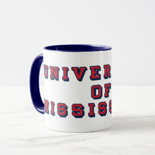 Caneca Universidade do Mississippi Tipo de bloco