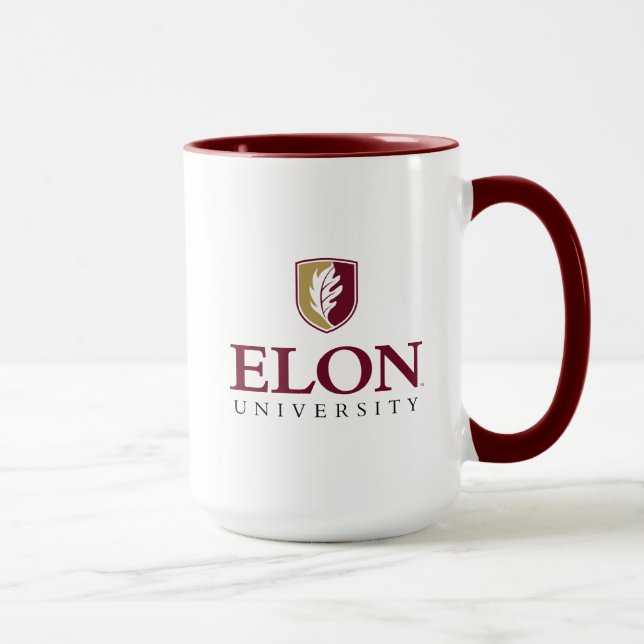 Caneca Universidade Elon (Direita)