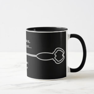 Caneca Universo claro, zona escura