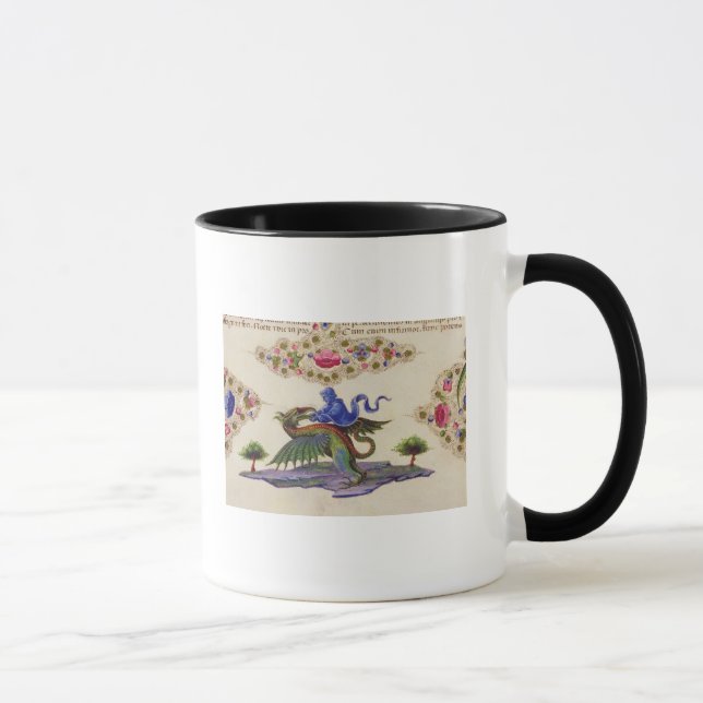 Caneca Uns génios e um monstro voado (Direita)