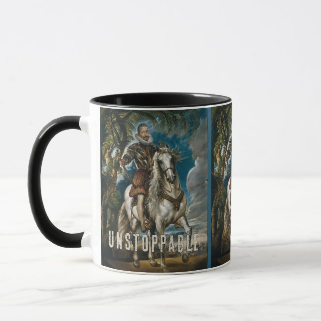 Caneca Unstoppable Rubens Horse Mug – Custom Name (Esquerda)