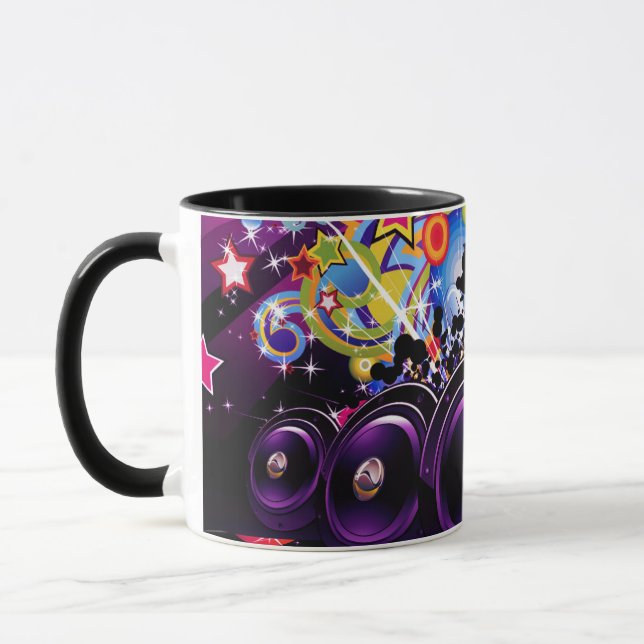 Caneca Urbano Clube Hip Hop Dancing Dance Music (Esquerda)
