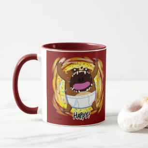 Caneca URSINHO DE ROUPA ÍNTIMA FELIZ por Jeff Willis Art