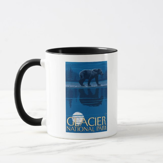 Caneca Urso à Lua - Parque Nacional do Glaciar, MT (Esquerda)