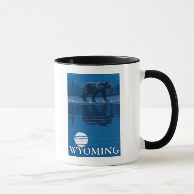 Caneca Urso à Lua - Wyoming (Direita)