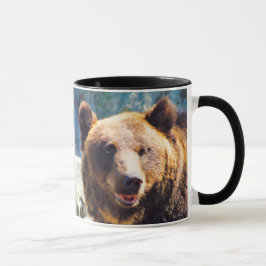 Caneca Urso de Brown grande