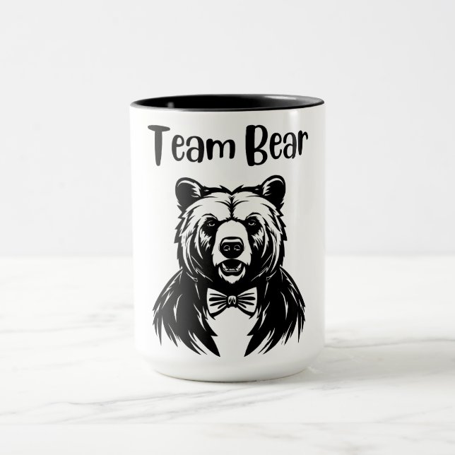 Caneca Urso de Equipe (Centro)