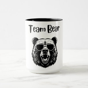 Caneca Urso de Equipe