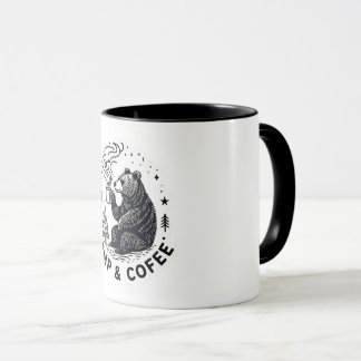 Caneca Urso do Acampamento & Café