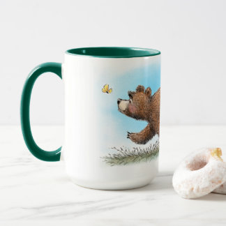 Caneca Urso e caneca-borboleta