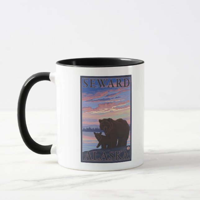 Caneca Urso e Cubo - Sento, Alasca (Esquerda)