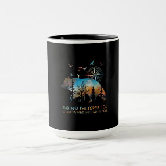 Caneca Urso E Na Floresta Vou Ao Perder Da Minha Mente