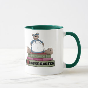 Caneca Urso eu amo o jardim de infância