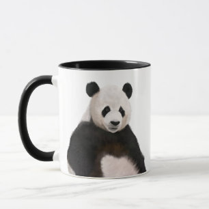 Caneca Urso Panda Bonito Fluffy