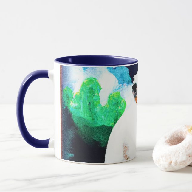 Caneca Urso Polar na Selvagem. Compre agora (Com Donut)