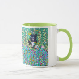 Caneca Urso preto no remendo da baga