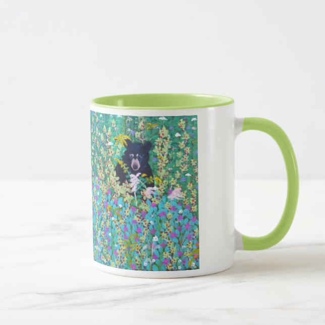 Caneca Urso preto no remendo da baga (Direita)