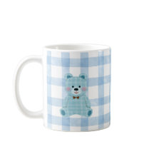 Caneca Urso Teddy Fofo | Xícara Kawaii de Ginga Az