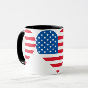 Caneca Usa Flag Combo Coffee Mug