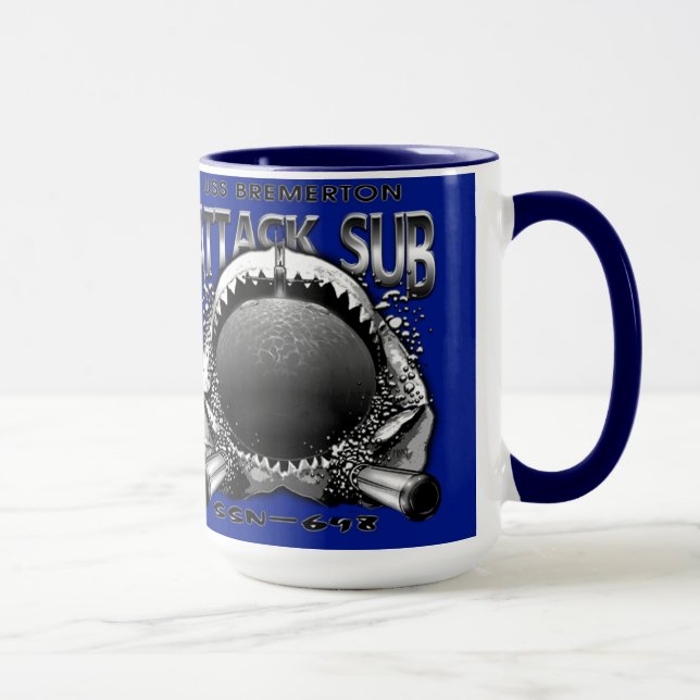 Caneca USS Bremerton SSN-698 (Direita)