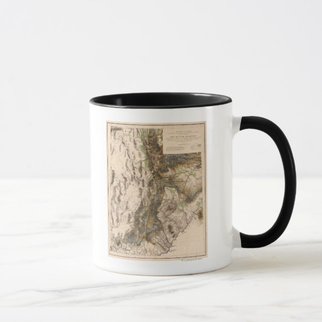 Caneca UtahPanorâmica MapUtah (Direita)