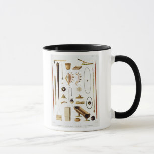 Caneca Utensílios e armas do agregado familiar do