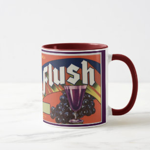 Caneca Uvas do resplendor real