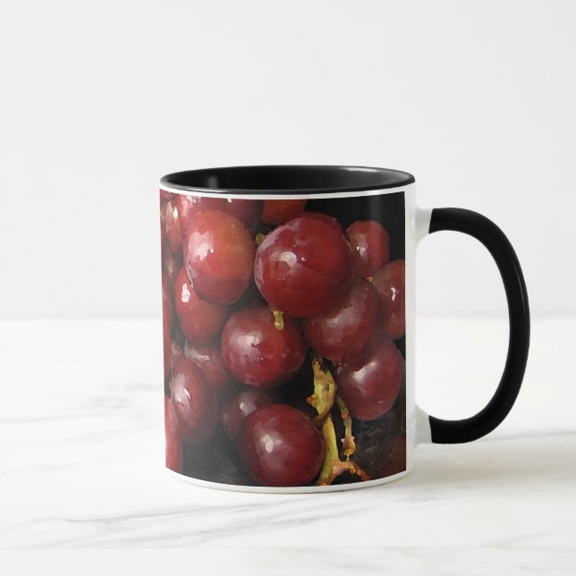 Caneca Uvas Vermelhas (Direita)