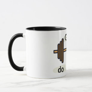 Caneca Vá Fazê-lo Tipografia Motivacional 