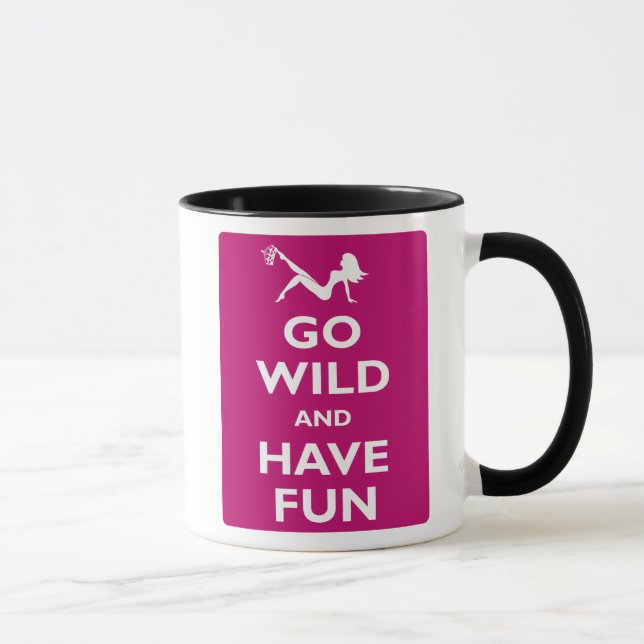 Caneca Vá selvagem (Direita)