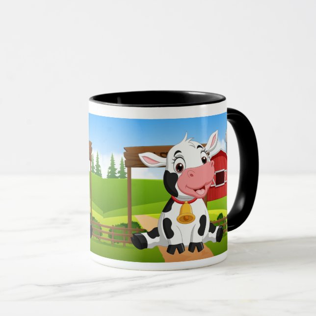Caneca Vaca-Bebê (Frente Esquerda)