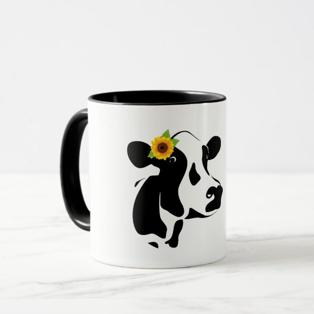 Caneca Vaca Clássica, Tem Cookies Coffee Mug (Frente Esquerda)