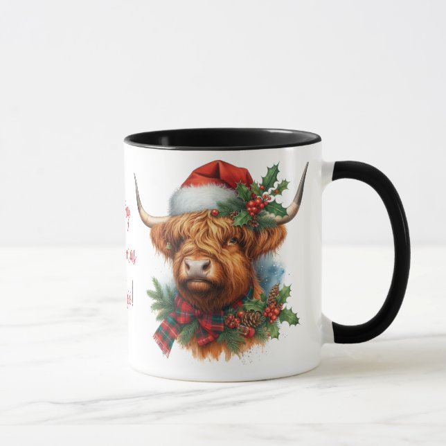 Caneca Vaca Highland Copo de Café (Direita)