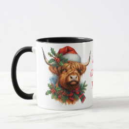 Caneca Vaca Highland Copo de Café