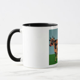 Caneca Vaca Malhada Pontilhada