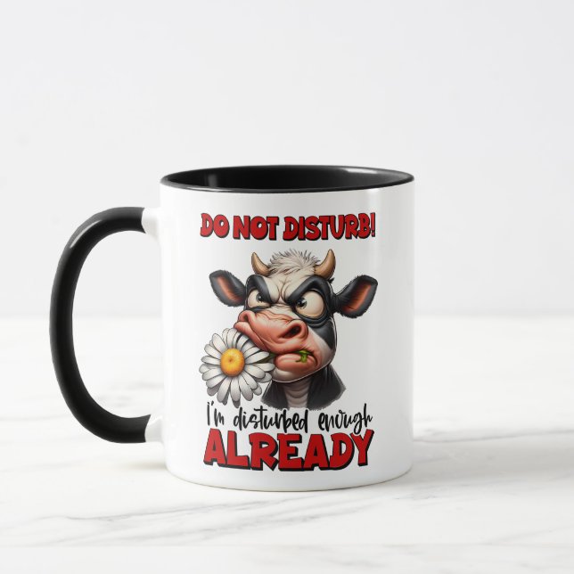 Caneca Vaca Não Perturbe (Esquerda)
