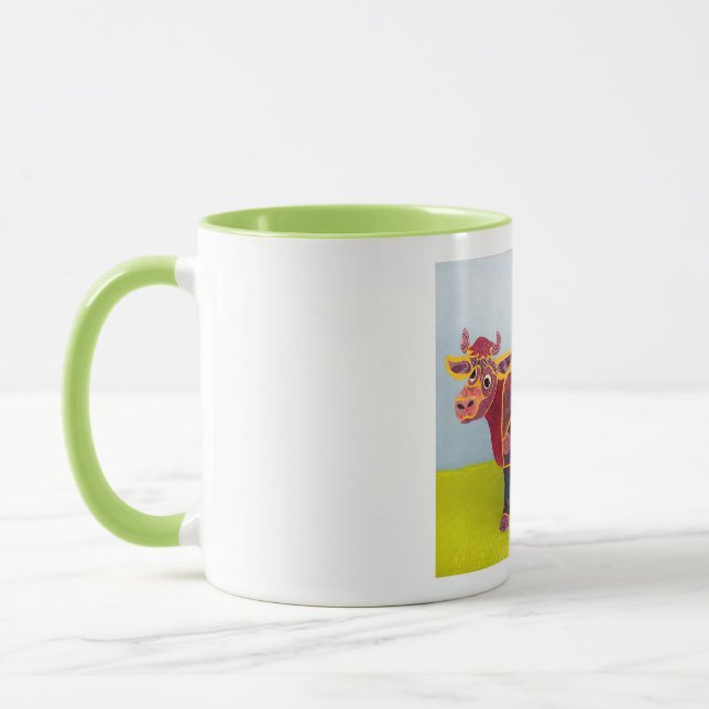 Caneca Vaca Roxa (Esquerda)