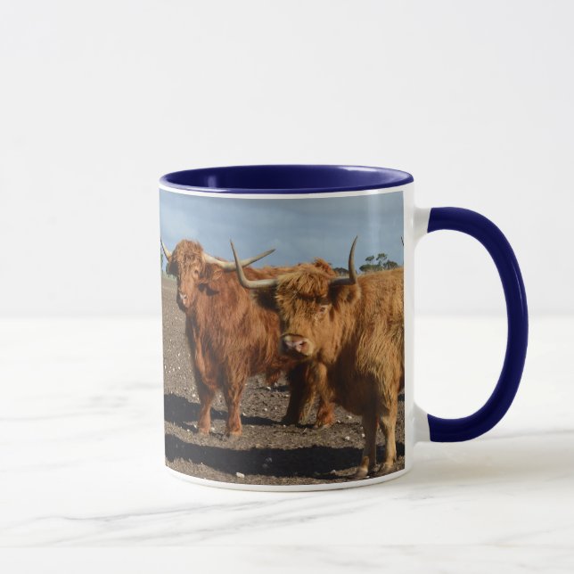 Caneca Vacas Marrons, (Direita)