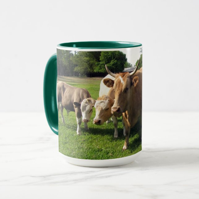 Caneca Vacas Vacas! Mug - Escolha Seu Estilo! (Frente Esquerda)