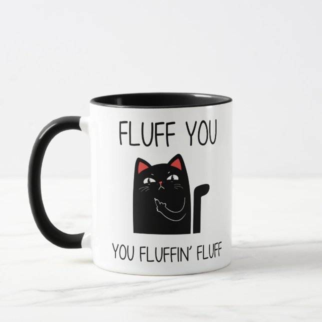Caneca VAI-TE LEVAR-TE A PISCAR Gato (Esquerda)