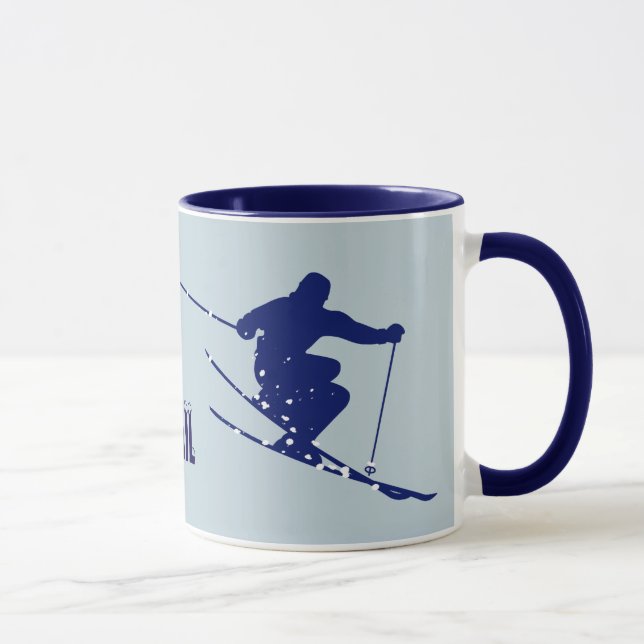 Caneca Vail Blue Skier (Direita)