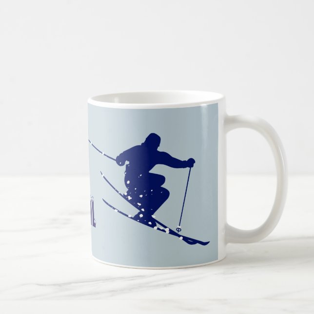 Caneca Vail Blue Skier (Direita)