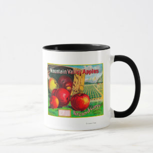 Caneca Vale Apple LabelHamilton da montanha, TA