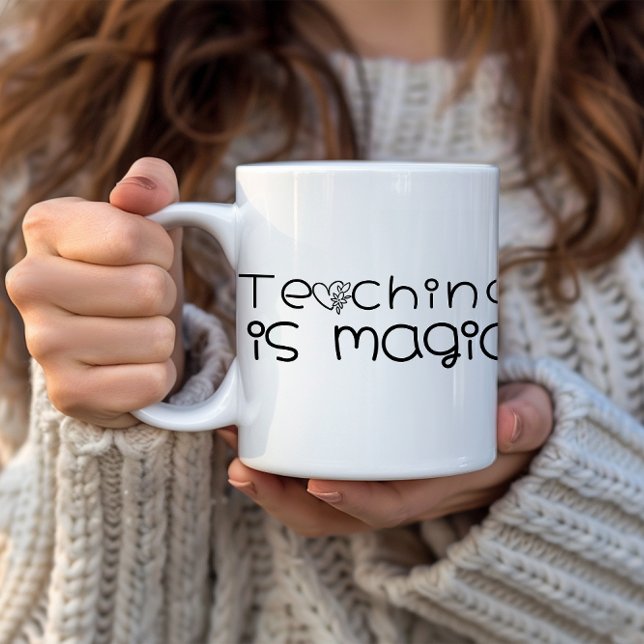 Caneca Valentines gift teacher thank you (Criador carregado)