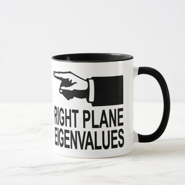 Caneca Valor próprios planos direitos (Direita)